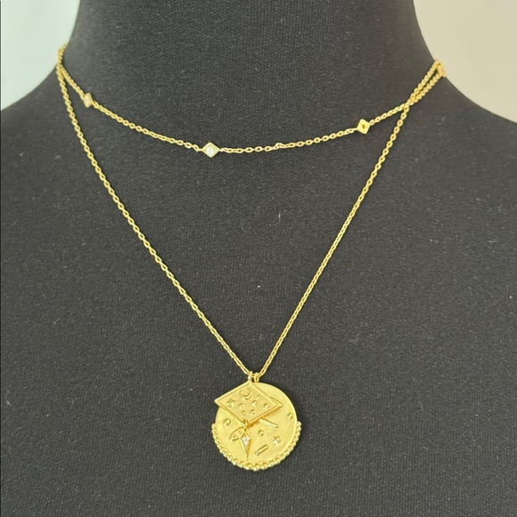Lizzie Fortunato Double Strand Necklace